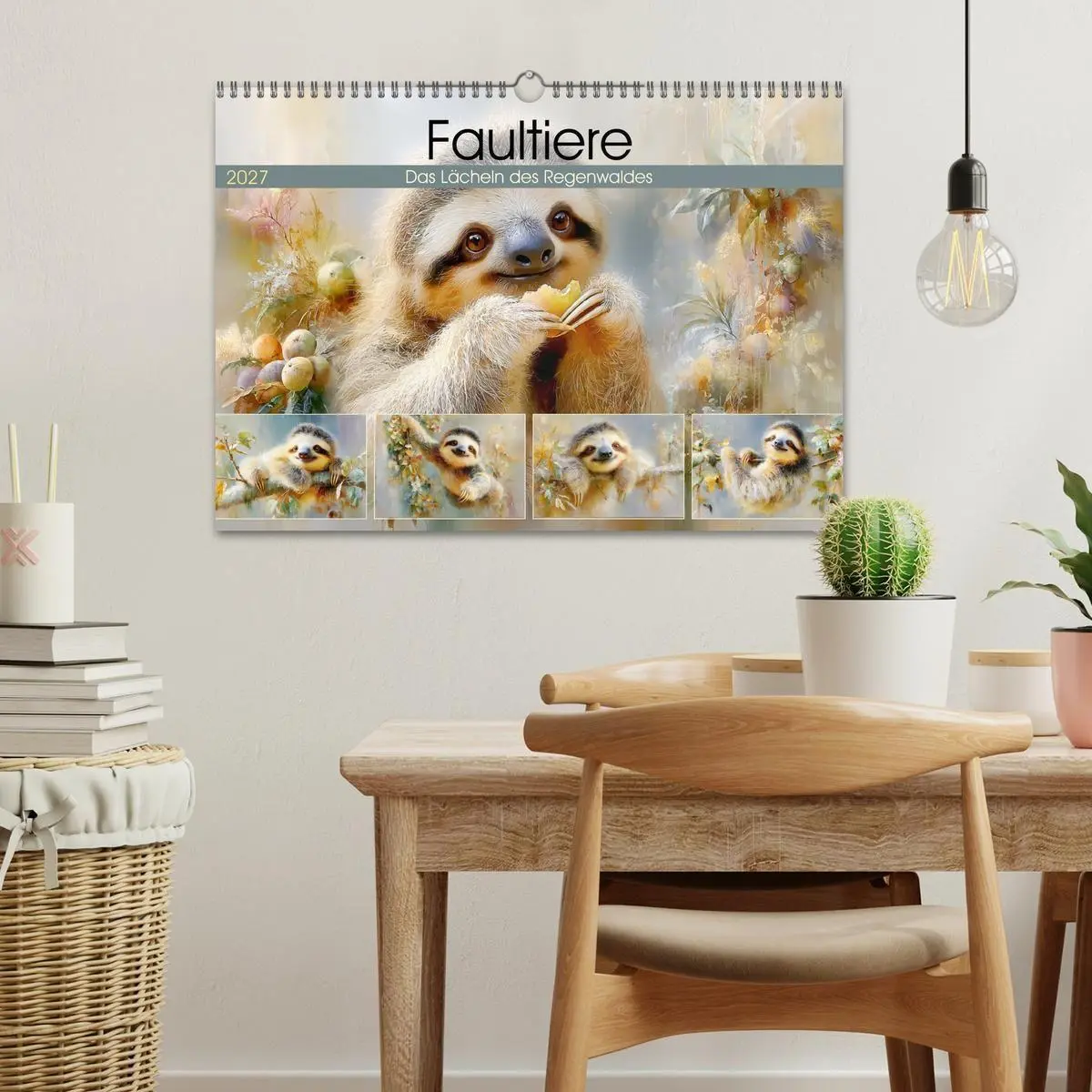 Bild: 9783516798869 | Faultiere. Das Lächeln des Regenwaldes (Wandkalender 2027 DIN A3...