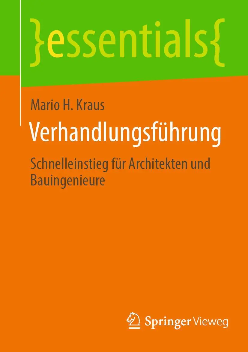 Cover: 9783658368869 | Verhandlungsführung | Mario H. Kraus | Taschenbuch | xvii | Deutsch