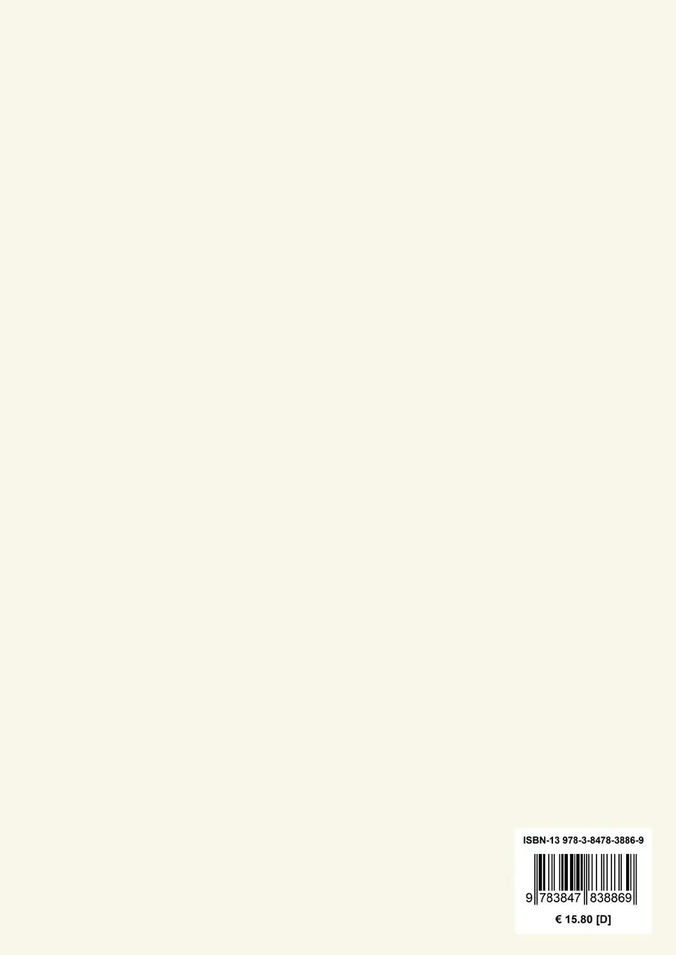 Rückseite: 9783847838869 | Litauische Geschichten (Großdruck) | Hermann Sudermann | Taschenbuch