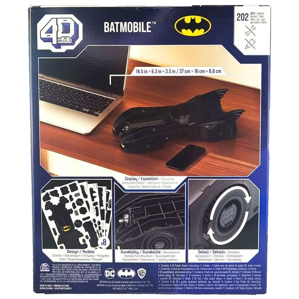 Bild: 681147018969 | FDP DC - Batmobile | In Karton | 18969 | Deutsch | 2024 | Spin Master