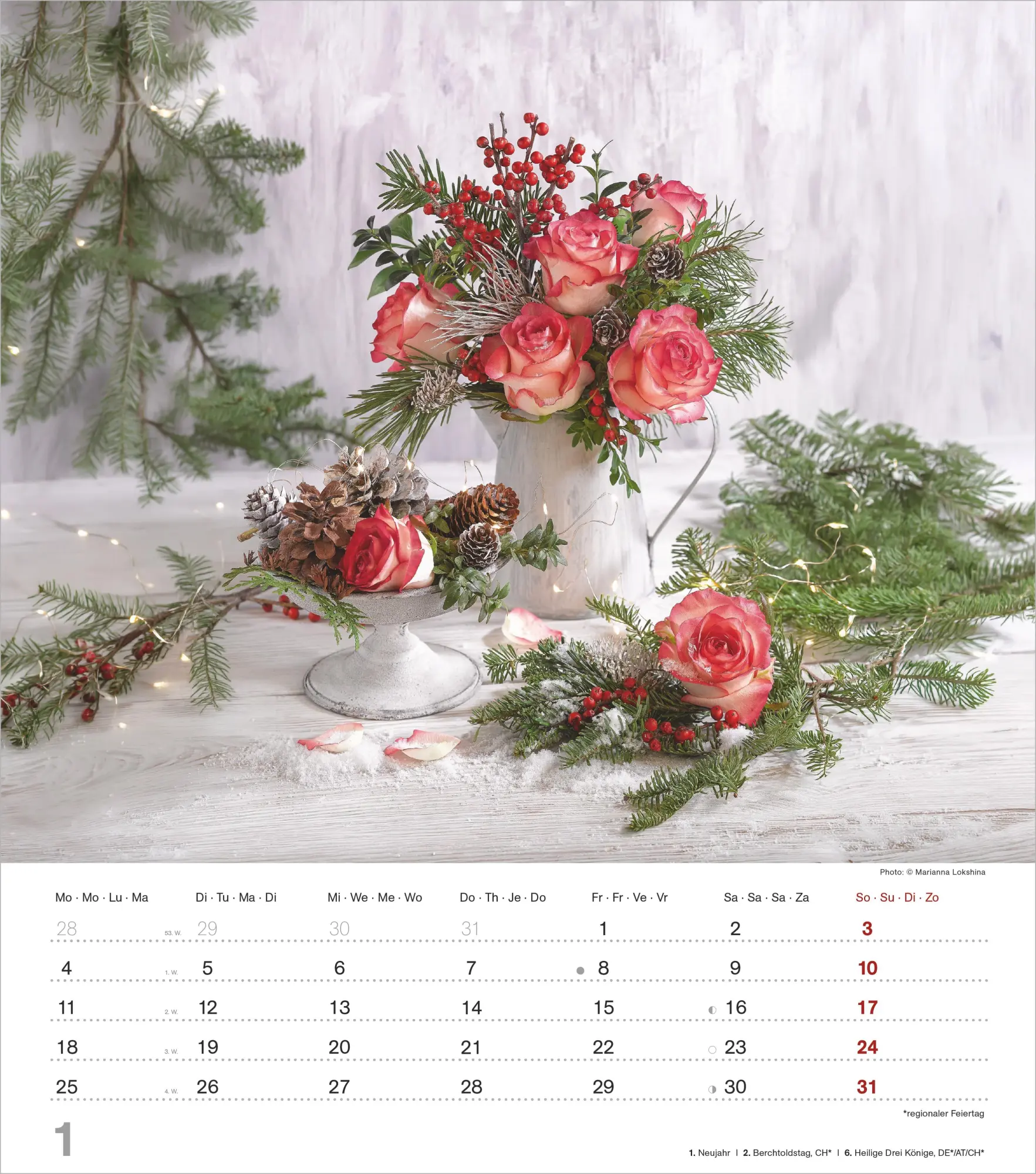 Bild: 4069095018969 | Der Duft der Rosen 2027 | Neumann Verlage GmbH &amp; Co KG | Kalender