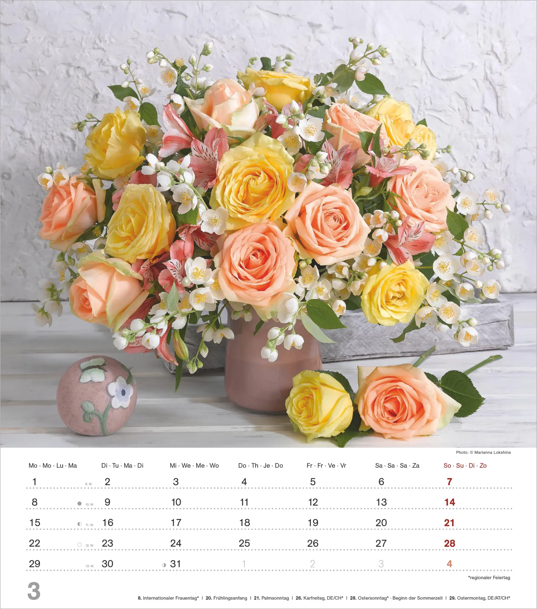 Bild: 4069095018969 | Der Duft der Rosen 2027 | Neumann Verlage GmbH &amp; Co KG | Kalender