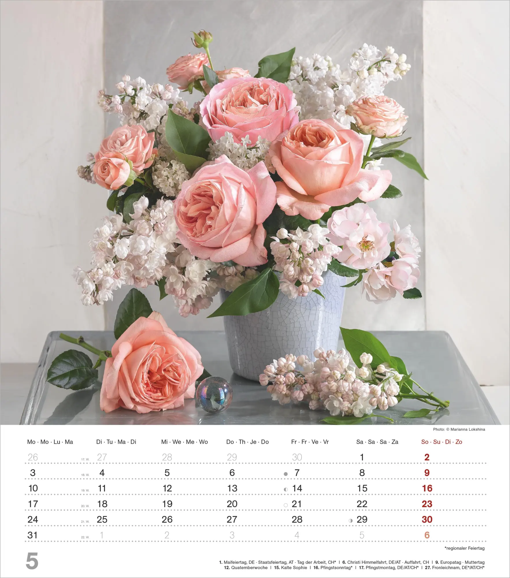 Bild: 4069095018969 | Der Duft der Rosen 2027 | Neumann Verlage GmbH &amp; Co KG | Kalender
