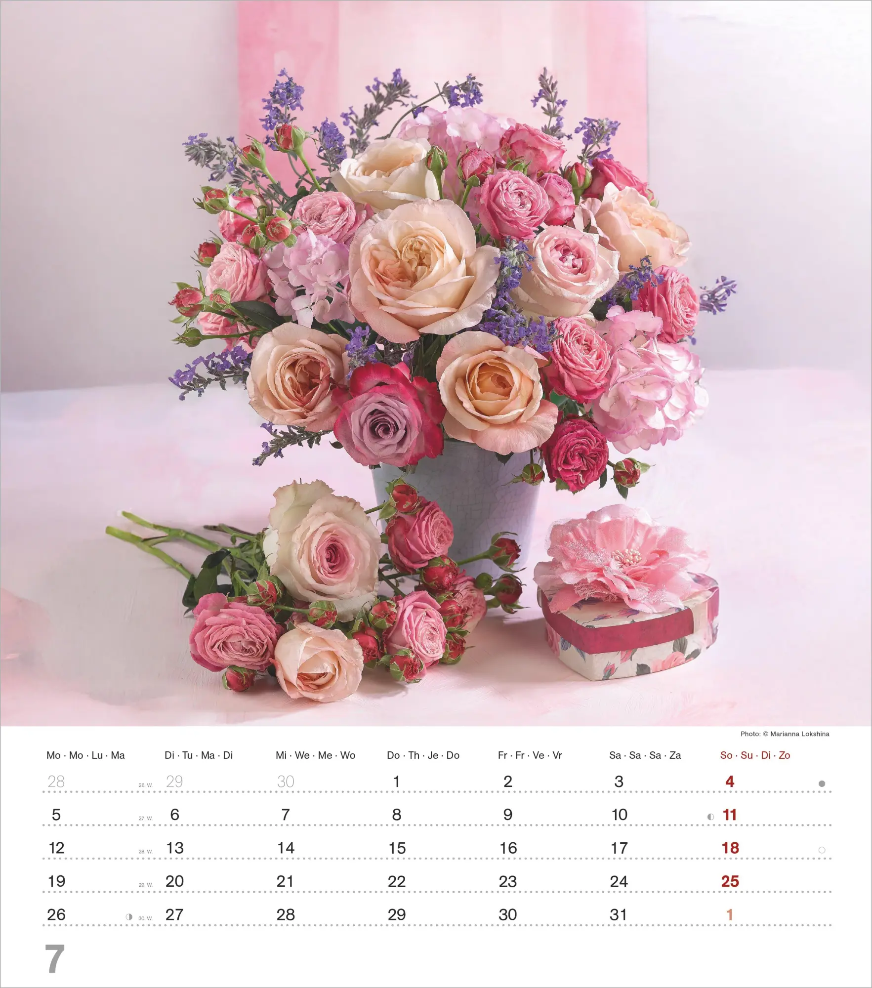 Bild: 4069095018969 | Der Duft der Rosen 2027 | Neumann Verlage GmbH &amp; Co KG | Kalender