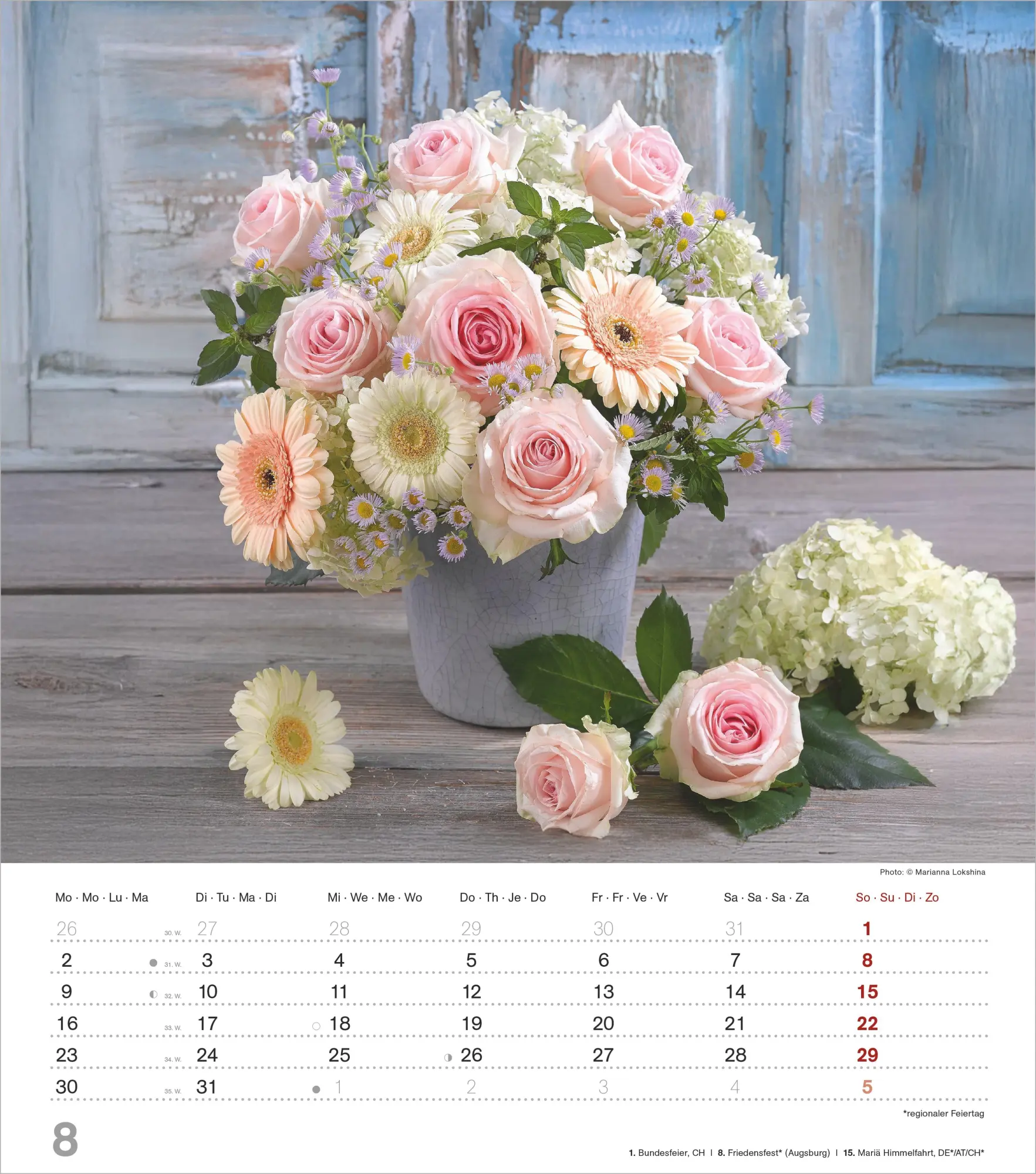 Bild: 4069095018969 | Der Duft der Rosen 2027 | Neumann Verlage GmbH &amp; Co KG | Kalender