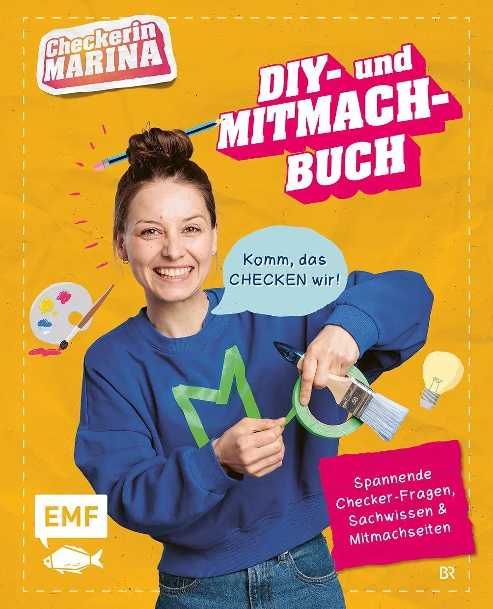 Cover: 9783745928969 | Checkerin Marina: Komm, das checken wir! DIY- und Mitmachbuch | Buch