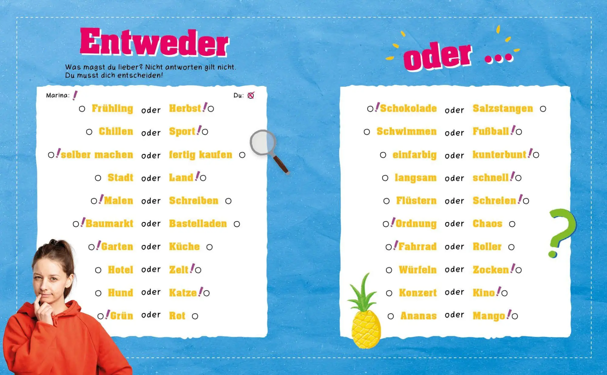 Bild: 9783745928969 | Checkerin Marina: Komm, das checken wir! DIY- und Mitmachbuch | Buch