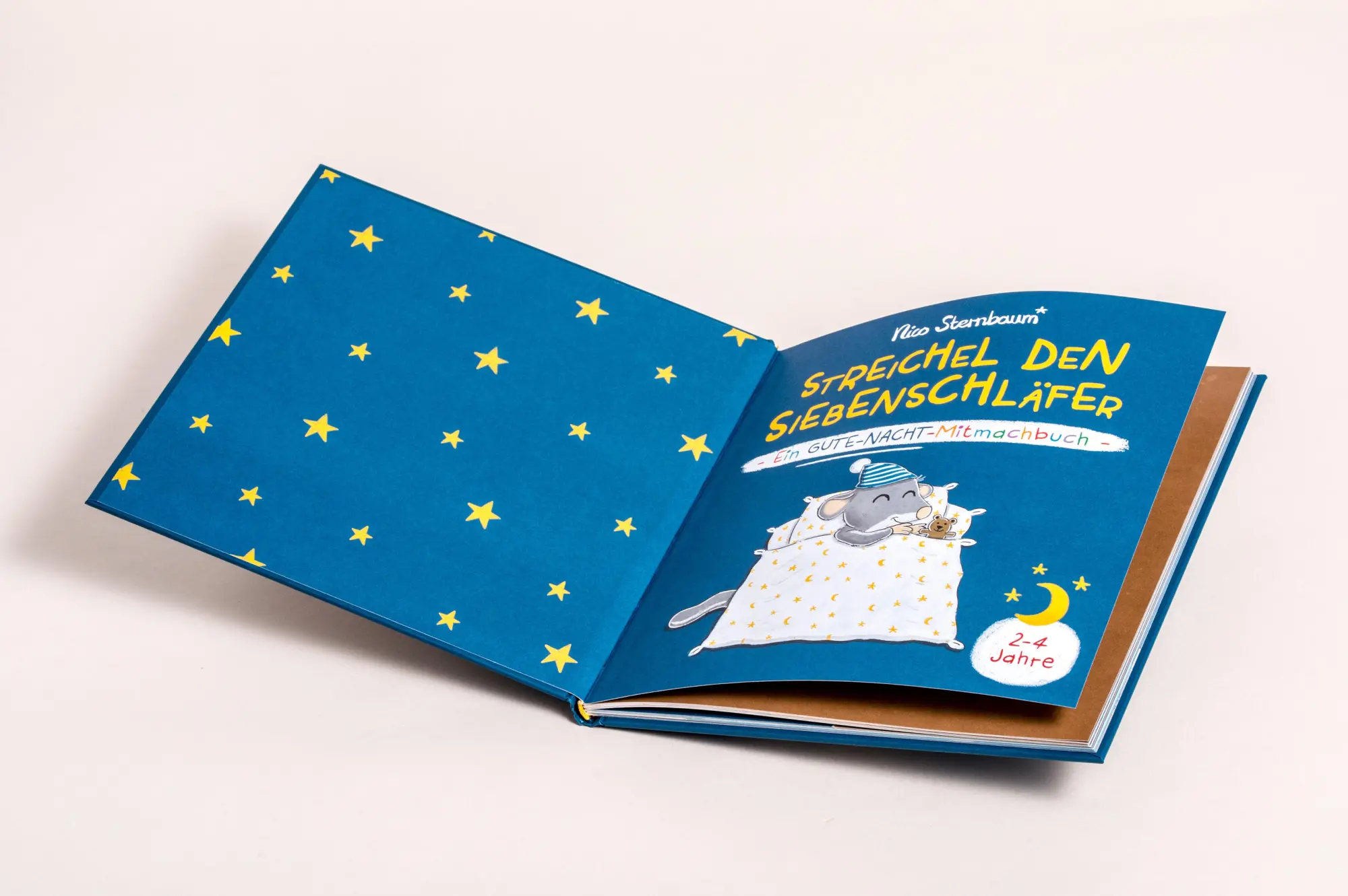 Bild: 9783809448969 | Streichel den Siebenschläfer - Ein Gute-Nacht-Mitmachbuch. Für...