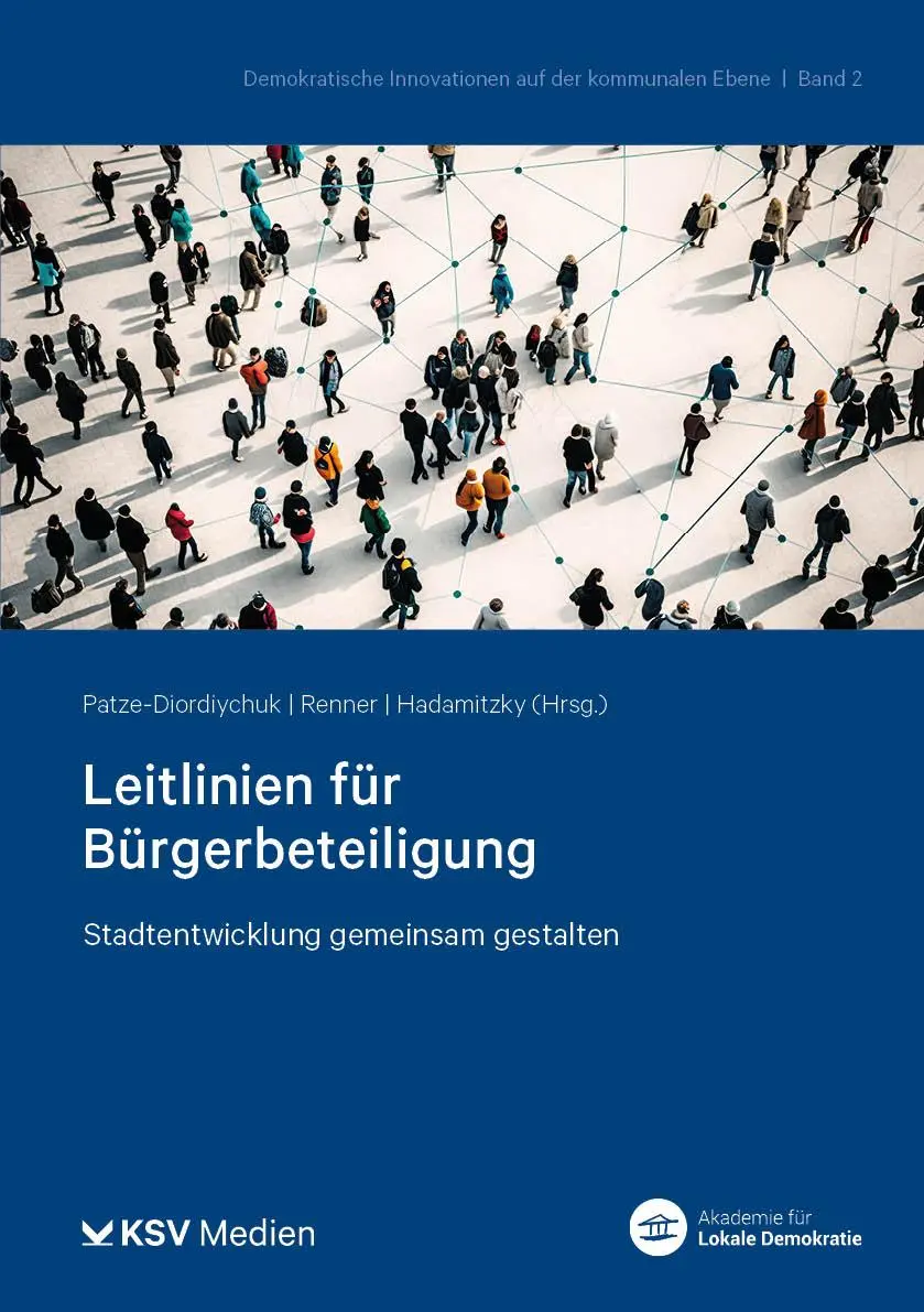 Cover: 9783829318969 | Leitlinien für Bürgerbeteiligung | Peter Patze-Diordiychuk (u. a.)
