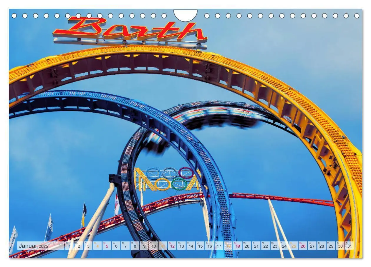 Bild: 9783435189069 | Kirmes ist Kult - Tanz der Lichter und Farben (Wandkalender 2025...