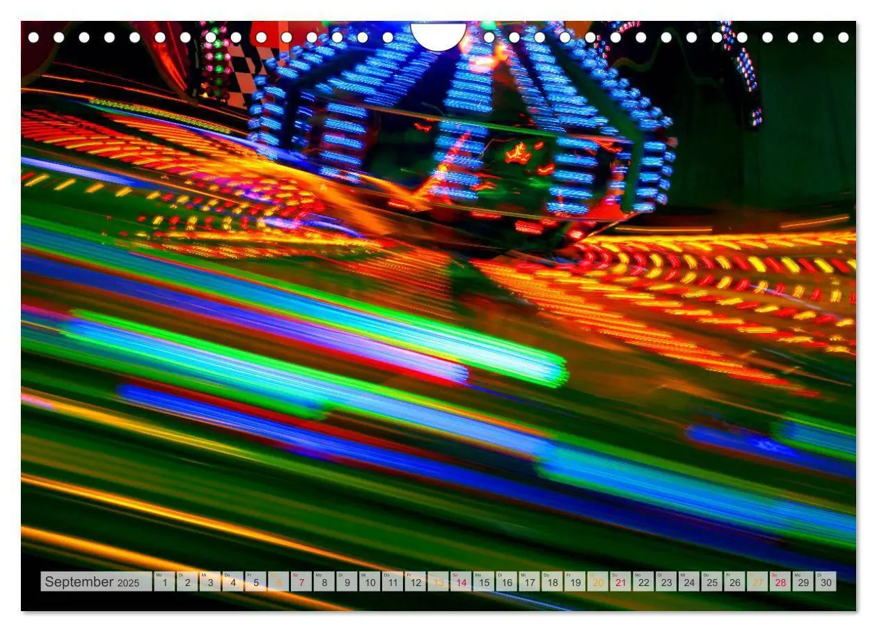 Bild: 9783435189069 | Kirmes ist Kult - Tanz der Lichter und Farben (Wandkalender 2025...