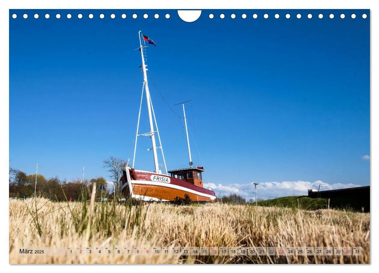 Bild: 9783435259069 | Norddeich Spaziergang vom Hafen bis zum Strand (Wandkalender 2025...