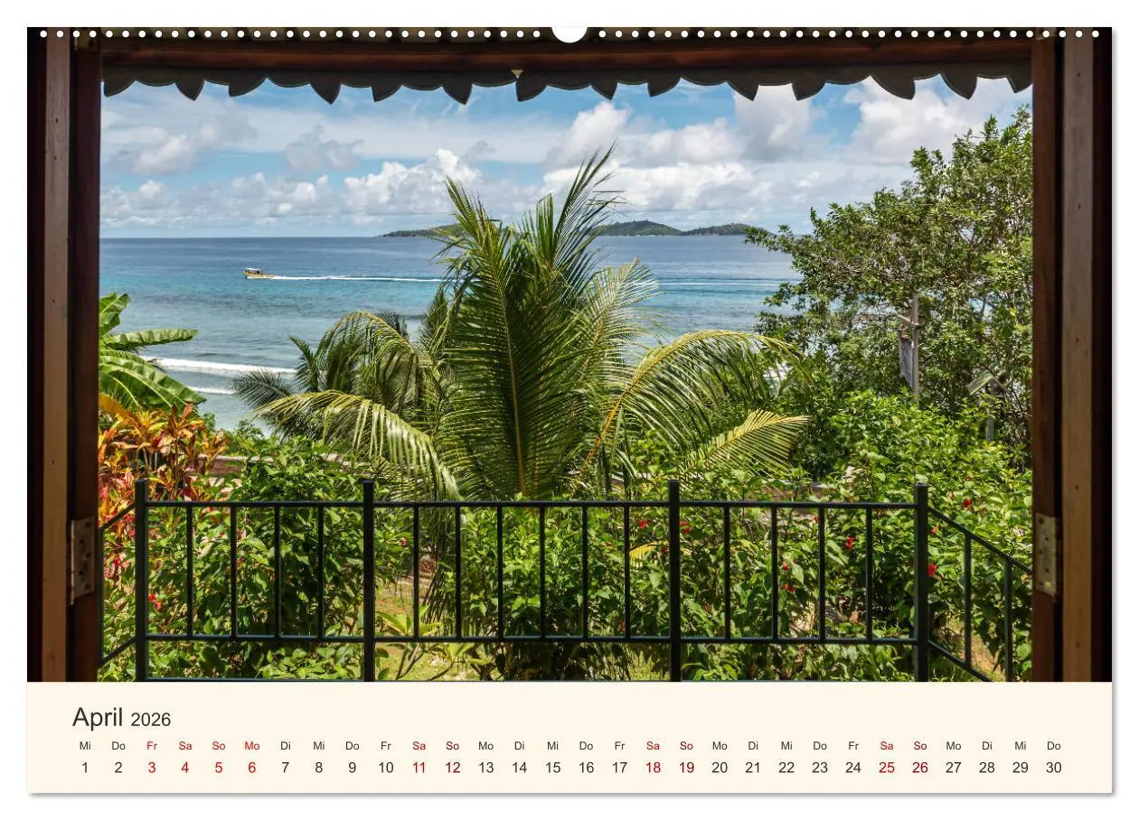 Bild: 9783457659069 | Sehnsucht Seychellen (hochwertiger Premium Wandkalender 2026 DIN A2...