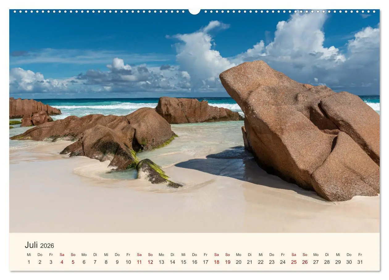 Bild: 9783457659069 | Sehnsucht Seychellen (hochwertiger Premium Wandkalender 2026 DIN A2...