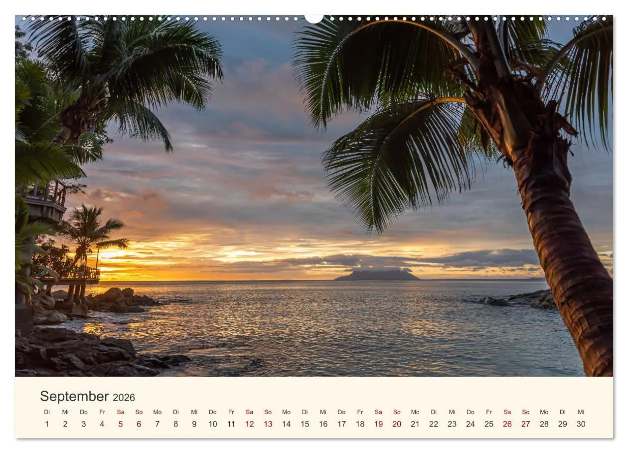 Bild: 9783457659069 | Sehnsucht Seychellen (hochwertiger Premium Wandkalender 2026 DIN A2...
