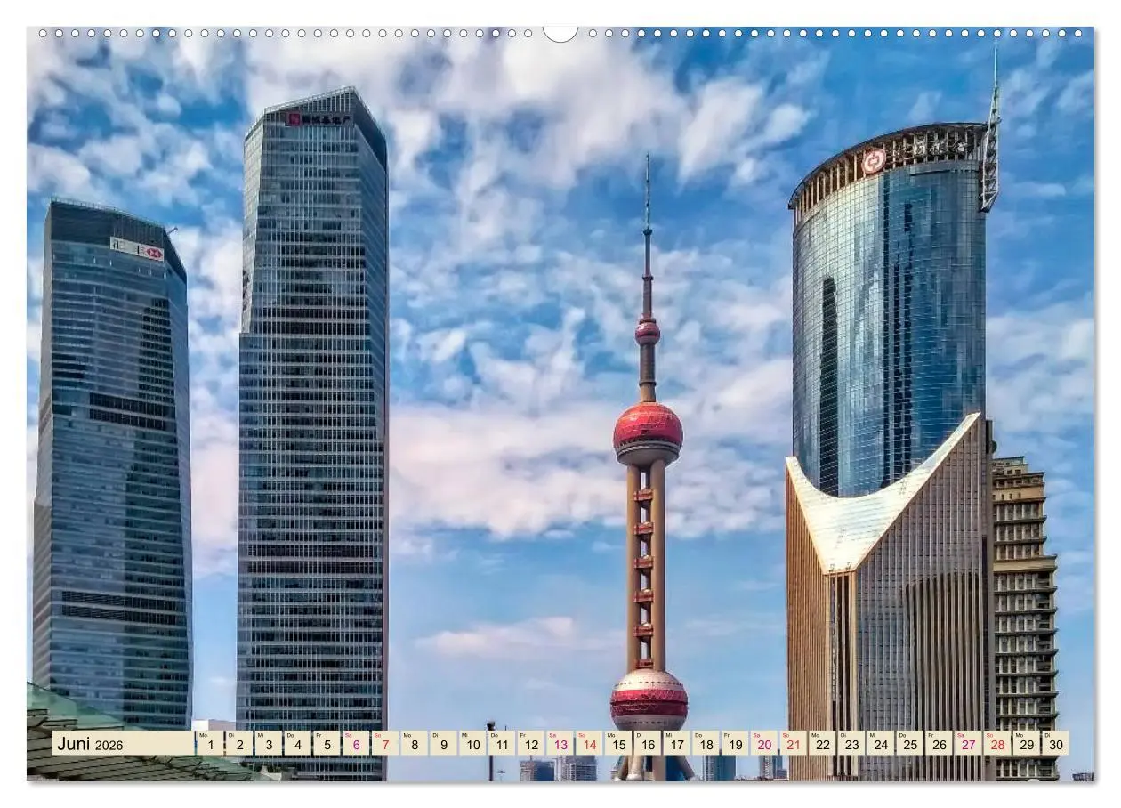 Bild: 9783457899069 | Städte der Welt - Shanghai (hochwertiger Premium Wandkalender 2026...