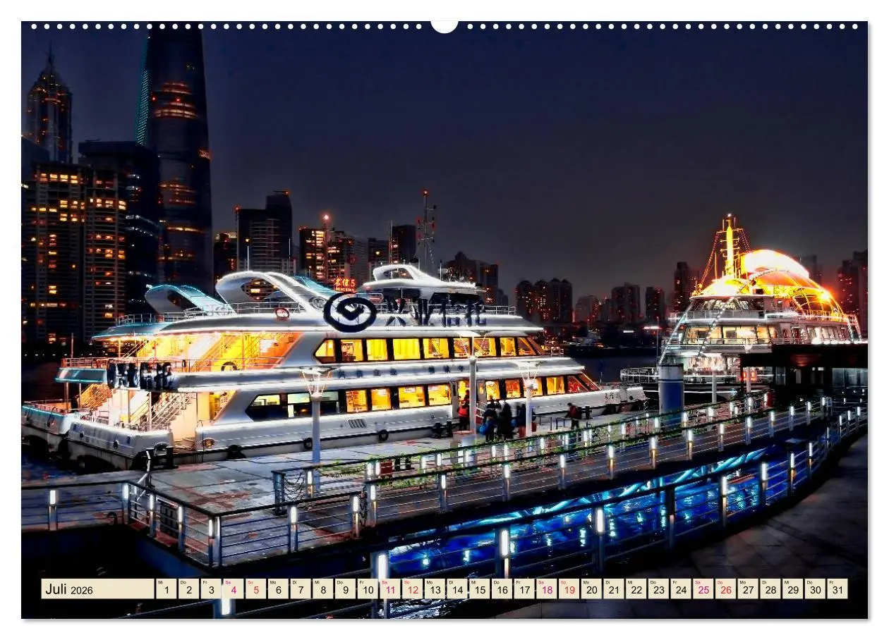 Bild: 9783457899069 | Städte der Welt - Shanghai (hochwertiger Premium Wandkalender 2026...