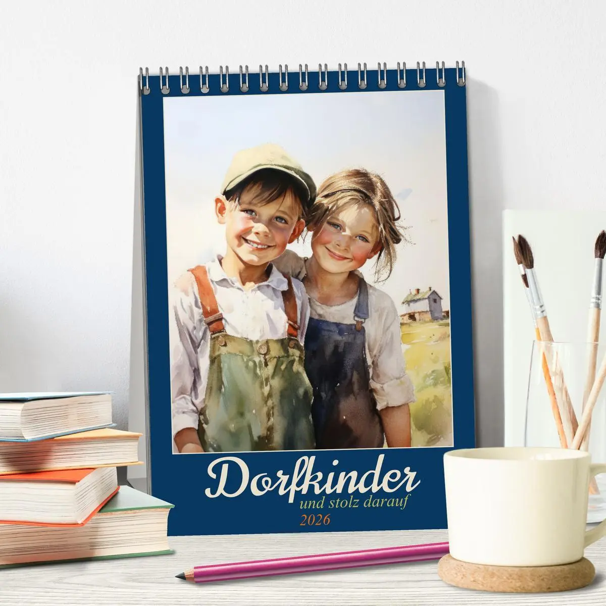 Bild: 9783516299069 | Dorfkinder und stolz darauf (Tischkalender 2026 DIN A5 hoch),...