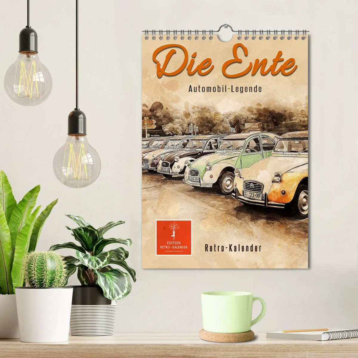 Bild: 9783516369069 | Die Ente - Automobil Legende (Wandkalender 2026 DIN A4 hoch),...