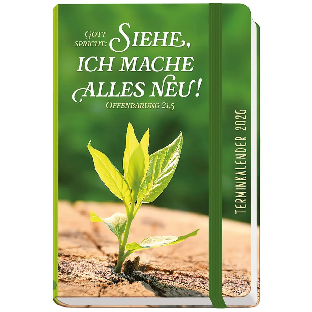 Cover: 9783754899069 | Jahreslosung 2026 | Kawohl Notice | Kalender | Mit Lesebändchen | 2026