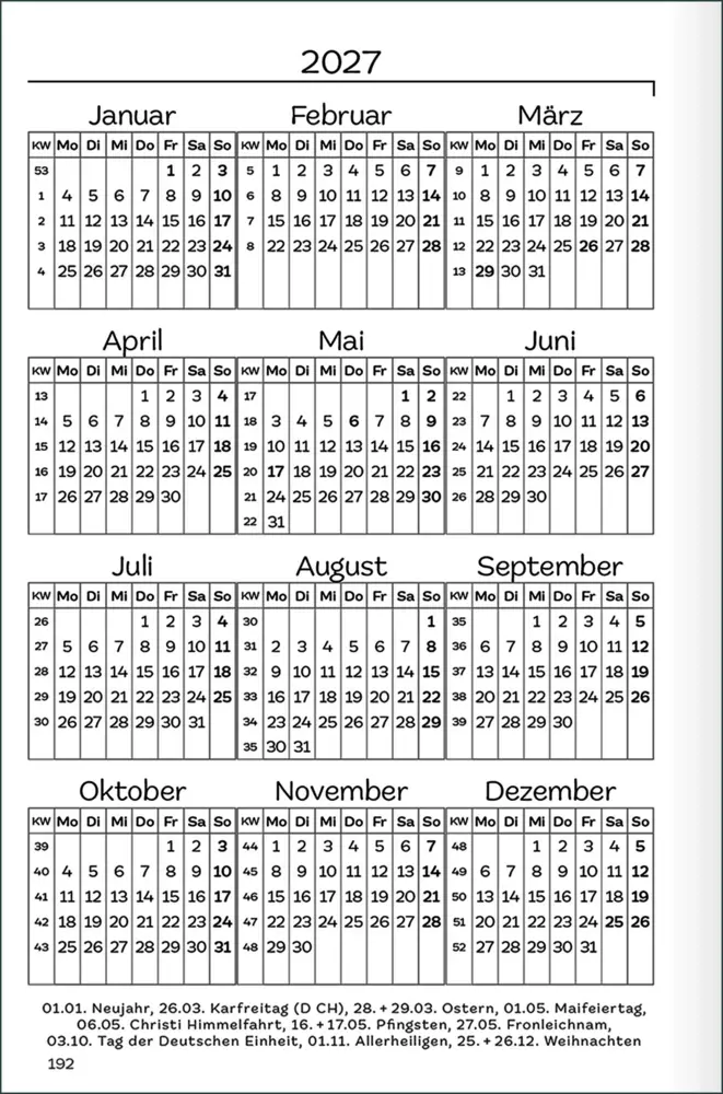 Bild: 9783754899069 | Jahreslosung 2026 | Kawohl Notice | Kalender | Mit Lesebändchen | 2026