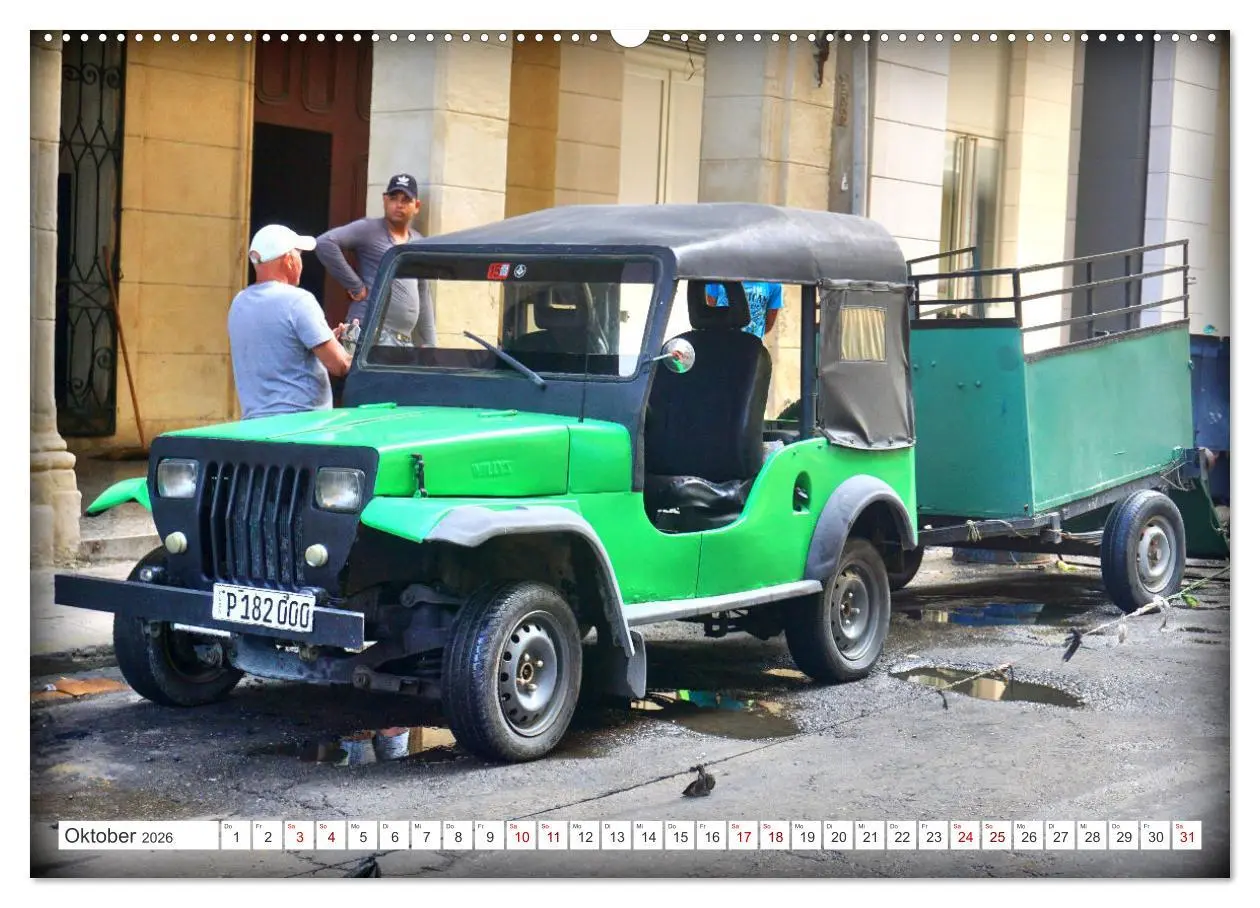 Bild: 9783457579169 | Willys Jeep - Eine amerikanische Legende auf Kuba (Wandkalender...