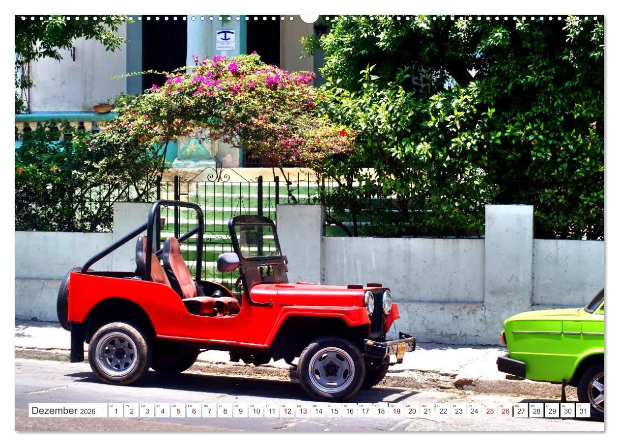 Bild: 9783457579169 | Willys Jeep - Eine amerikanische Legende auf Kuba (Wandkalender...