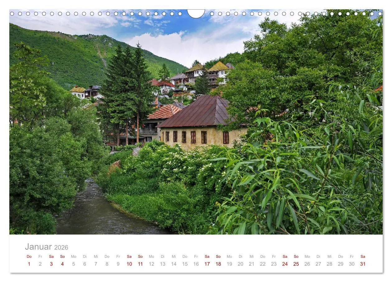Bild: 9783457889169 | Kreuz und quer durch Bosnien-Herzegowina (Wandkalender 2026 DIN A3...