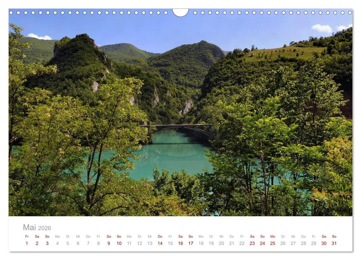 Bild: 9783457889169 | Kreuz und quer durch Bosnien-Herzegowina (Wandkalender 2026 DIN A3...