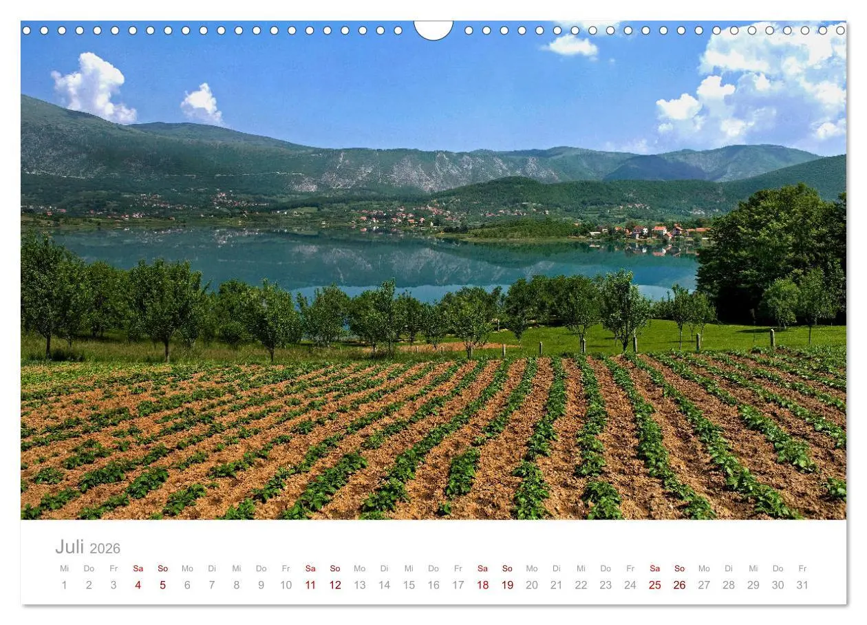 Bild: 9783457889169 | Kreuz und quer durch Bosnien-Herzegowina (Wandkalender 2026 DIN A3...