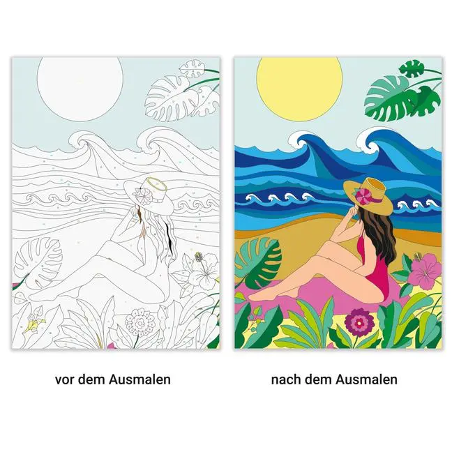 Bild: 9783473489169 | Malen nach Zahlen - Mindful Moments | Marielle Enders | Taschenbuch