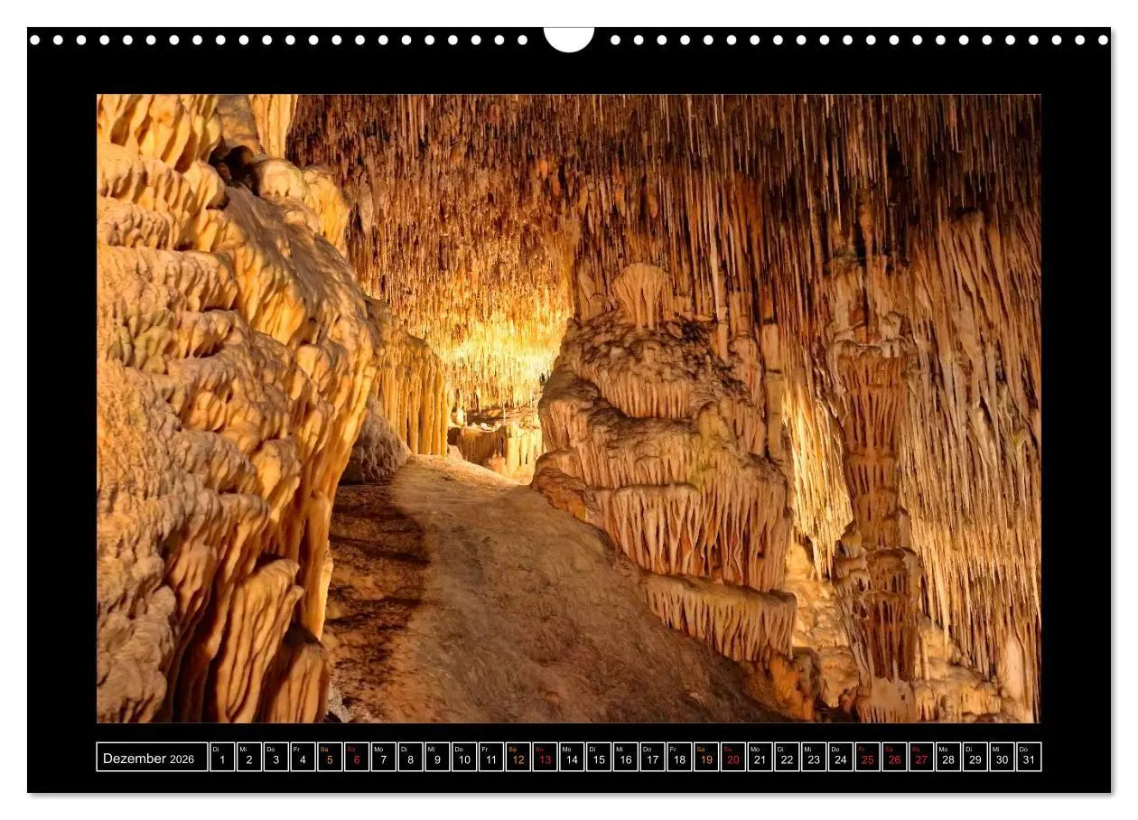 Bild: 9783516049169 | Höhlen, Stalaktiten und Stalagmiten (Wandkalender 2026 DIN A3...
