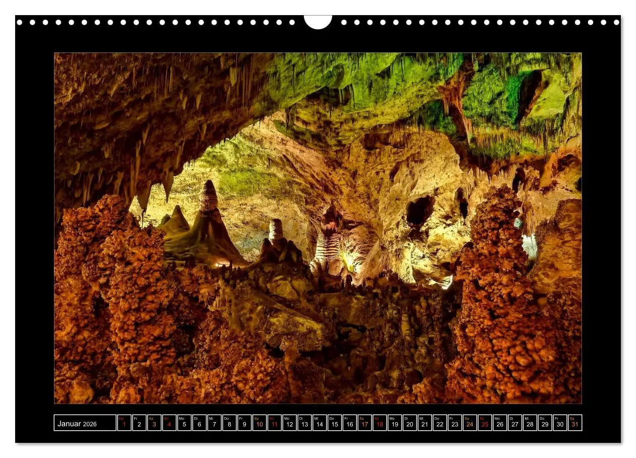 Bild: 9783516049169 | Höhlen, Stalaktiten und Stalagmiten (Wandkalender 2026 DIN A3...