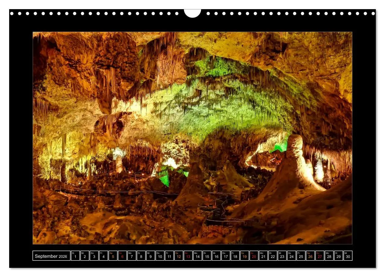 Bild: 9783516049169 | Höhlen, Stalaktiten und Stalagmiten (Wandkalender 2026 DIN A3...