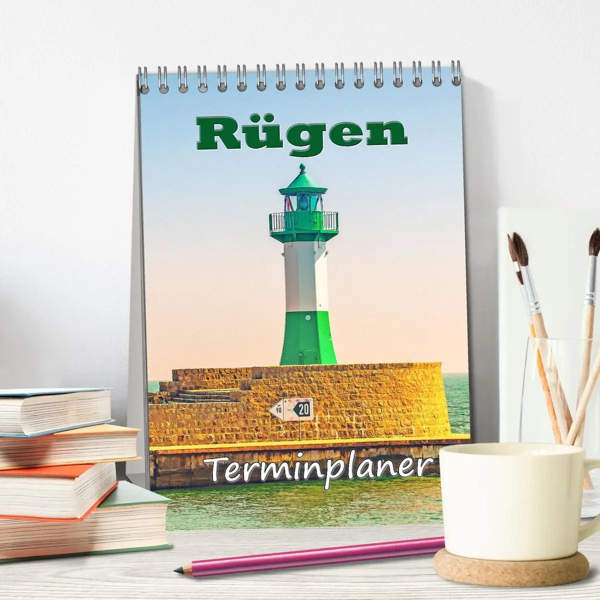 Bild: 9783516359169 | Rügen - Terminplaner (Tischkalender 2026 DIN A5 hoch), CALVENDO...