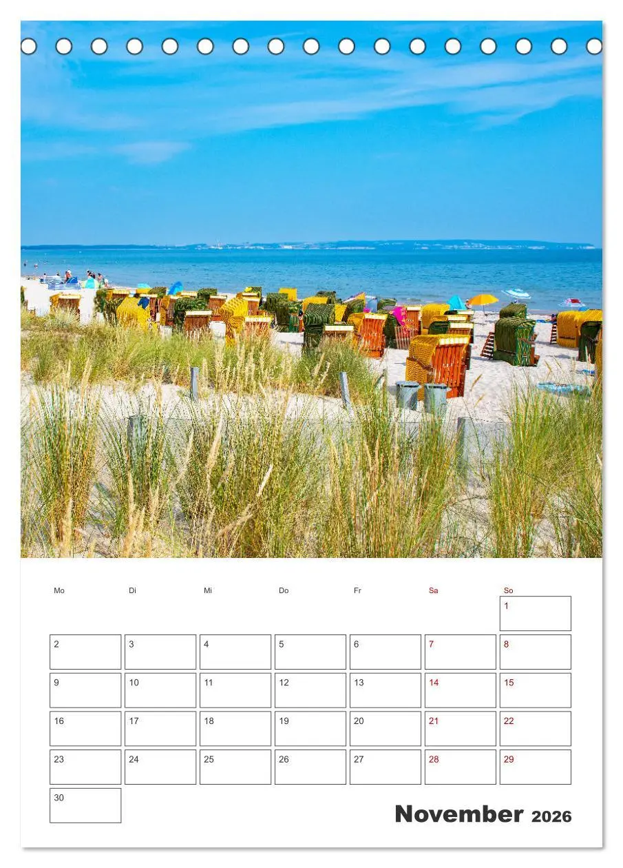 Bild: 9783516359169 | Rügen - Terminplaner (Tischkalender 2026 DIN A5 hoch), CALVENDO...