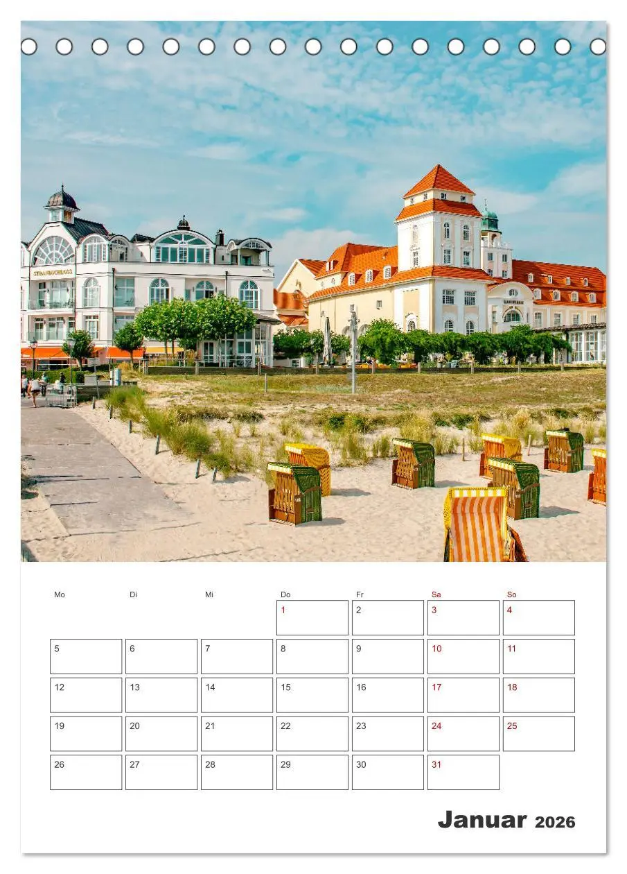 Bild: 9783516359169 | Rügen - Terminplaner (Tischkalender 2026 DIN A5 hoch), CALVENDO...