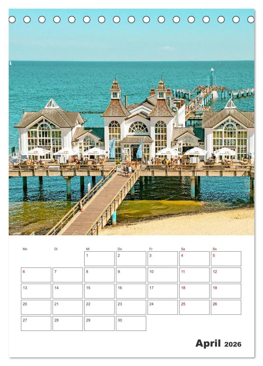 Bild: 9783516359169 | Rügen - Terminplaner (Tischkalender 2026 DIN A5 hoch), CALVENDO...