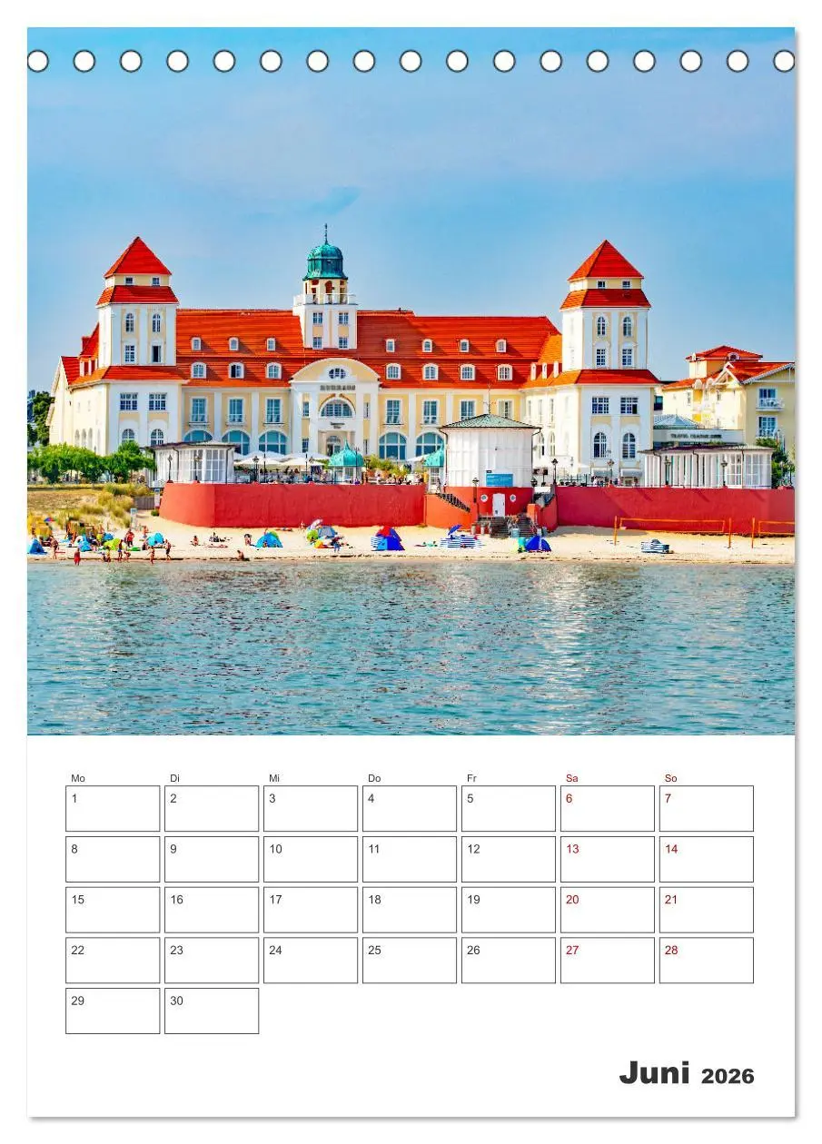 Bild: 9783516359169 | Rügen - Terminplaner (Tischkalender 2026 DIN A5 hoch), CALVENDO...
