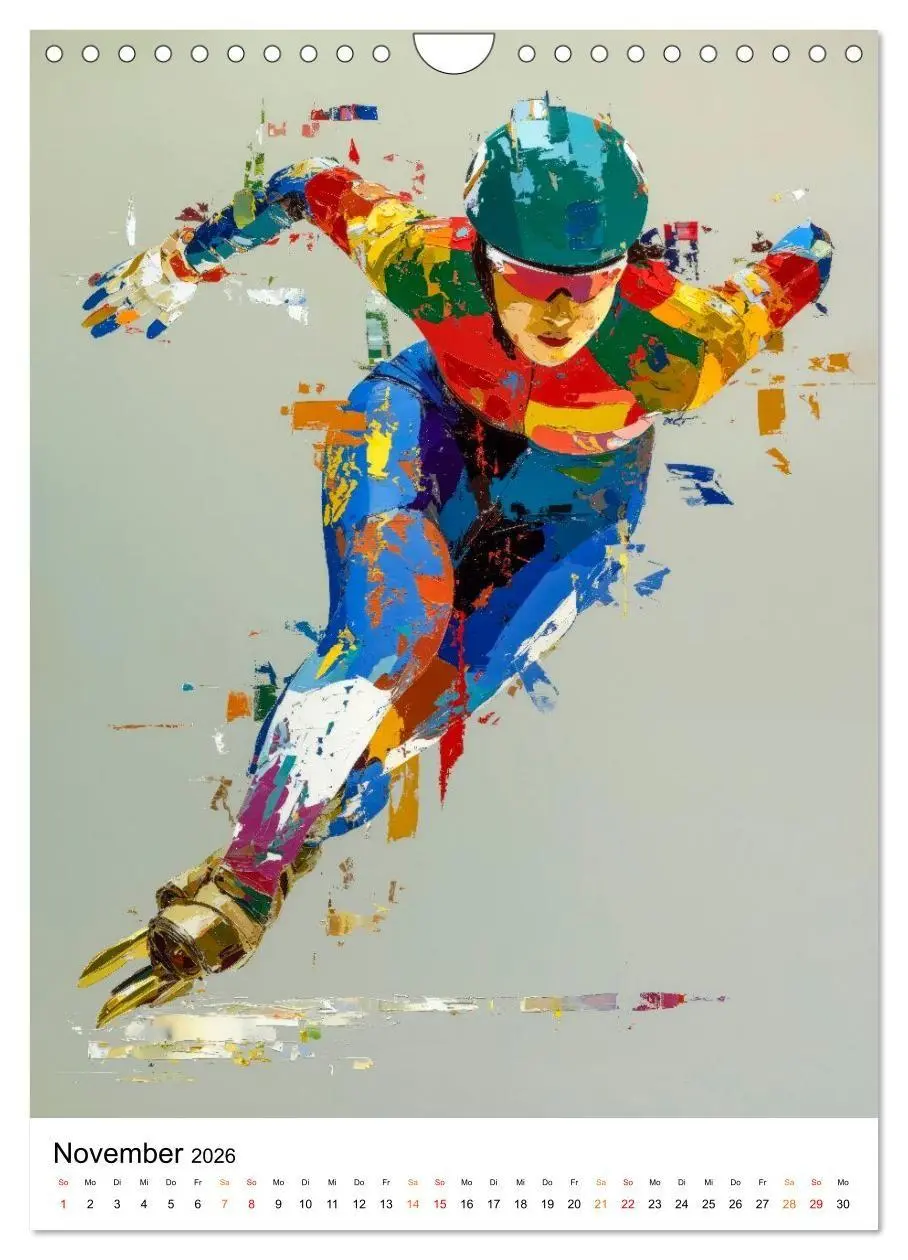 Bild: 9783516739169 | Sport in Farben (Wandkalender 2026 DIN A4 hoch), CALVENDO...