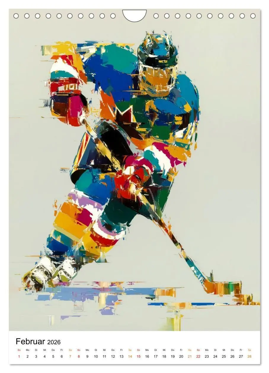 Bild: 9783516739169 | Sport in Farben (Wandkalender 2026 DIN A4 hoch), CALVENDO...
