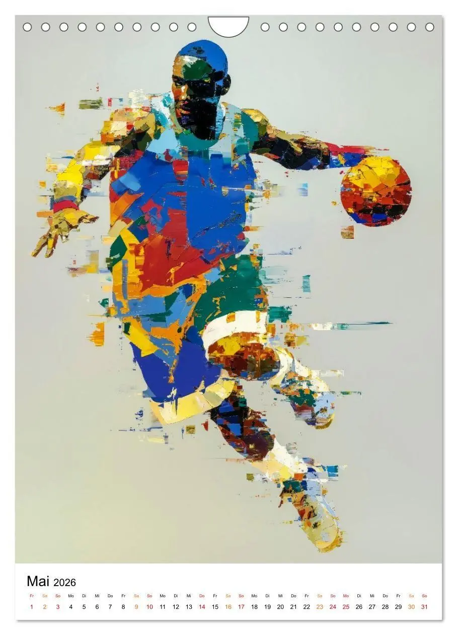 Bild: 9783516739169 | Sport in Farben (Wandkalender 2026 DIN A4 hoch), CALVENDO...