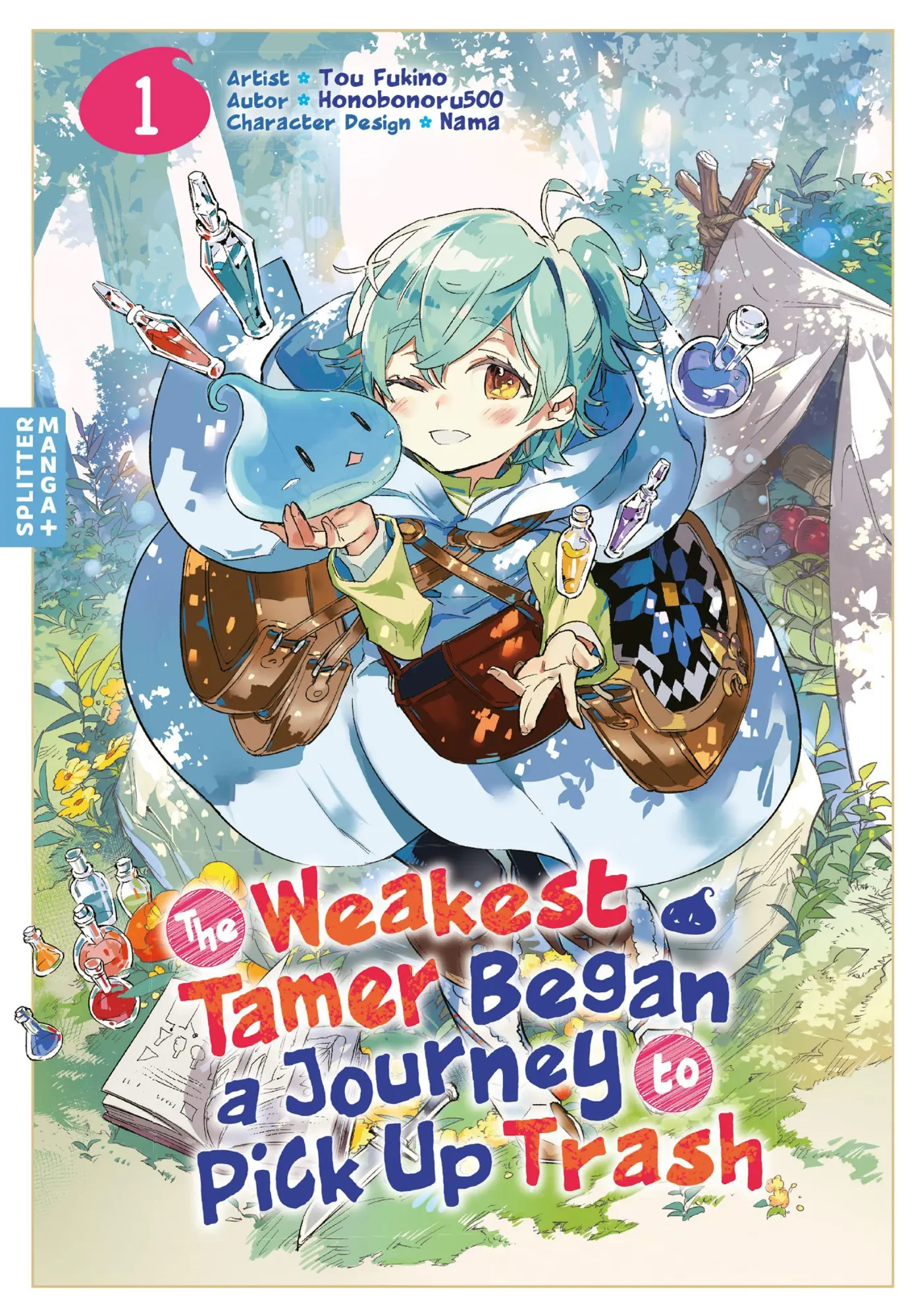 Cover: 9783692589169 | The Weakest Tamer Began a Journey to Pick Up Trash 01 | Honobonoru500