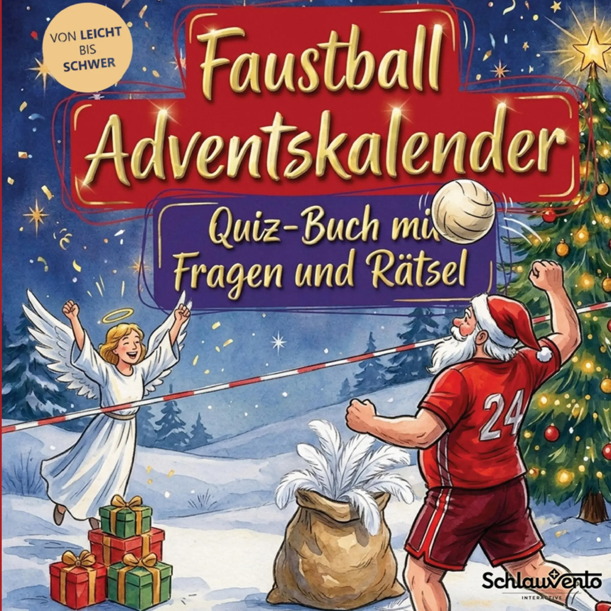 Cover: 9783693199169 | Faustball-Adventskalender: Quiz-Buch mit Fragen und Rätsel | Buch