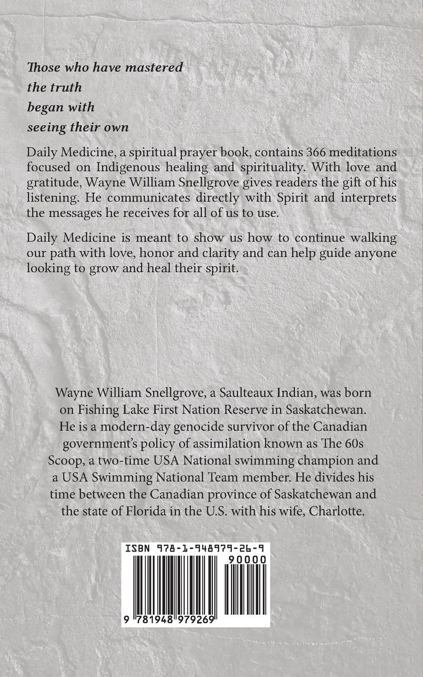 Rückseite: 9781948979269 | Daily Medicine | Wayne William Snellgrove | Taschenbuch | Englisch