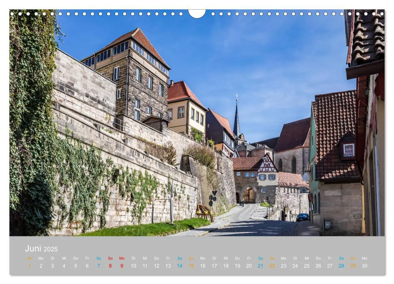 Bild: 9783435239269 | Kronach - drei Flüsse und eine Festung (Wandkalender 2025 DIN A3...