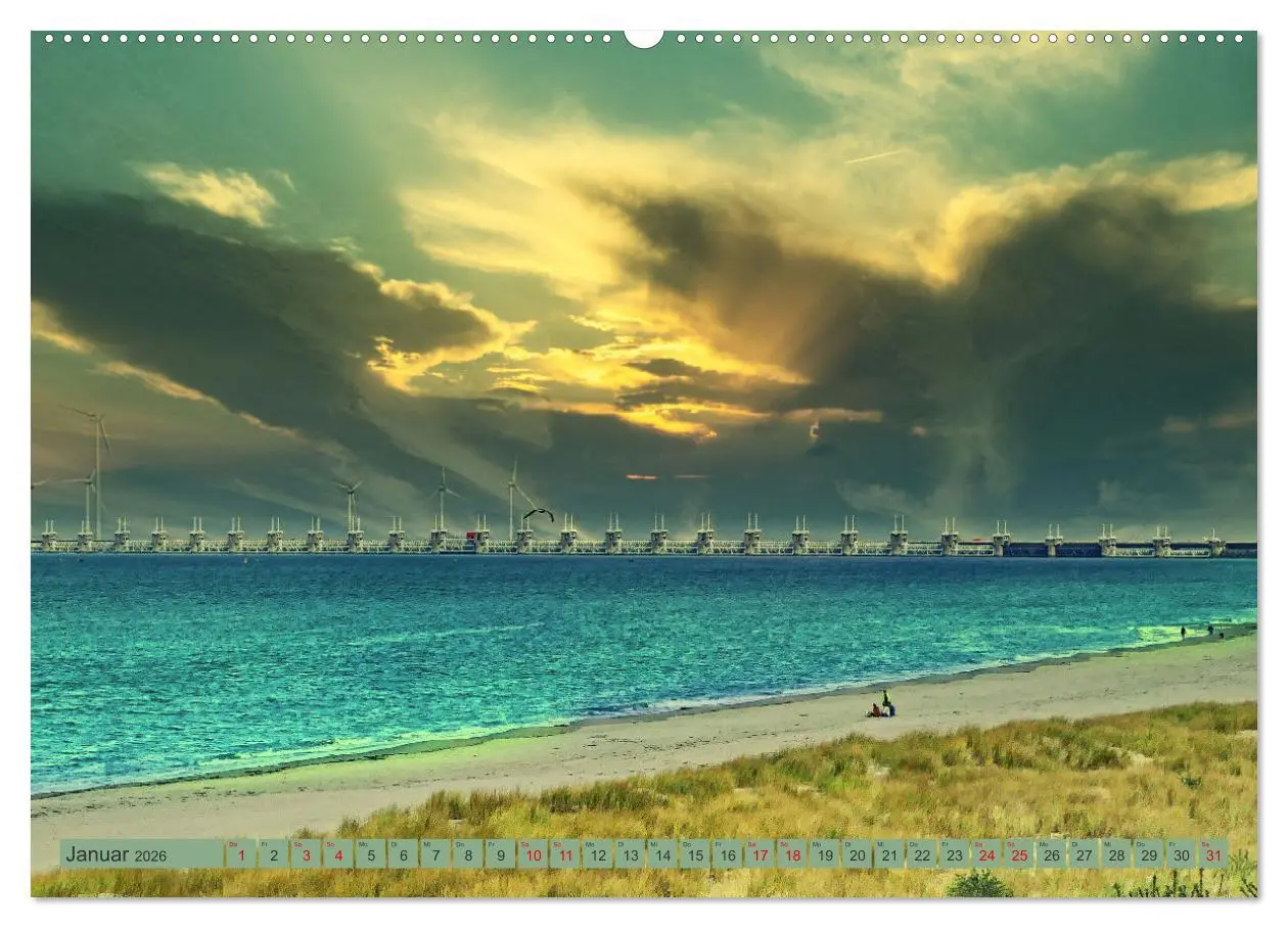 Bild: 9783457499269 | Zeeland - Urlaubsträume zwischen Breskens und Domburg (Wandkalender...