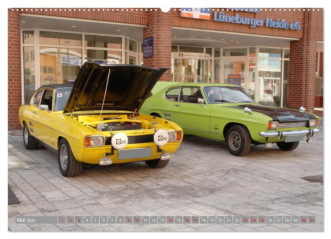 Bild: 9783457569269 | Autoklassiker Ford vom A-Model bis Thunderbird (Wandkalender 2026...