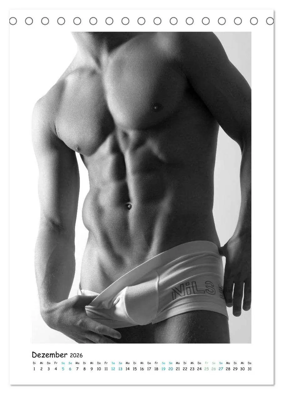 Bild: 9783516349269 | Männer... in underwear deluxe (Tischkalender 2026 DIN A5 hoch),...