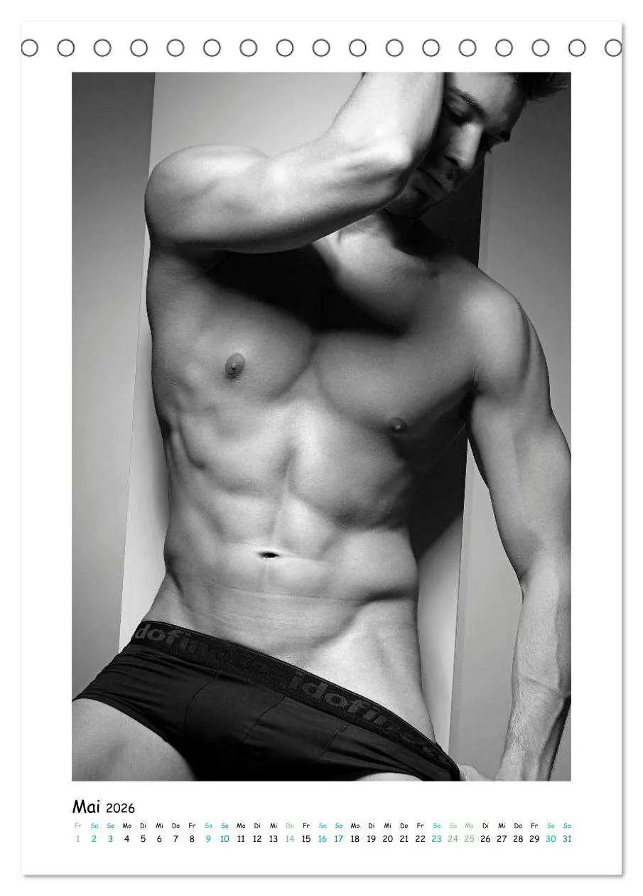 Bild: 9783516349269 | Männer... in underwear deluxe (Tischkalender 2026 DIN A5 hoch),...